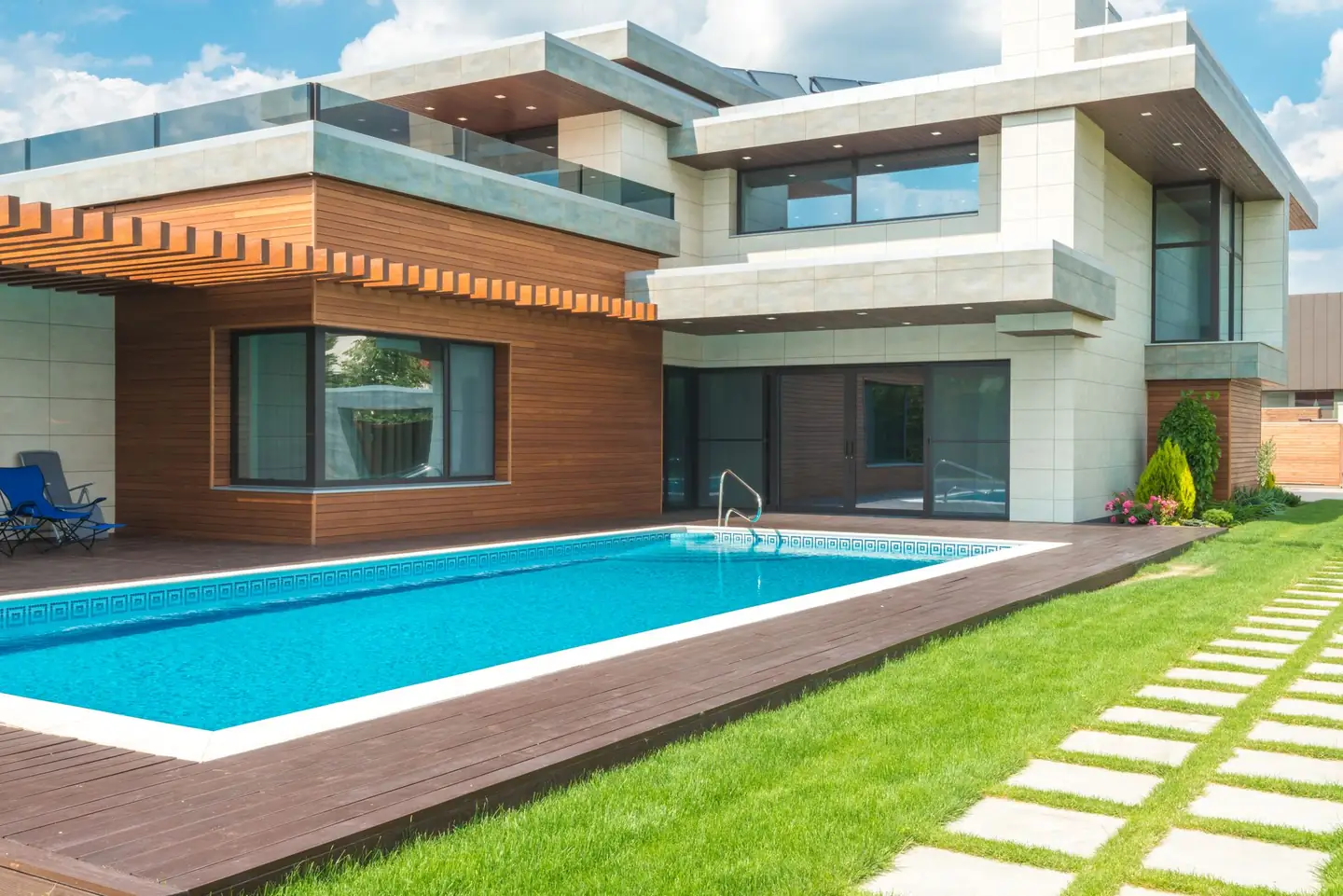 Swimming pool built in Irvington, NSW